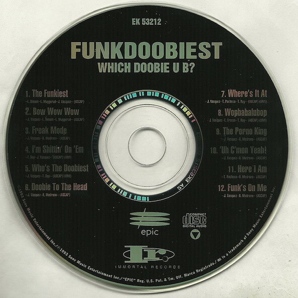 Which Doobie U B? By Funkdoobiest (CD 1993 Epic) In Los Angeles | Rap ...